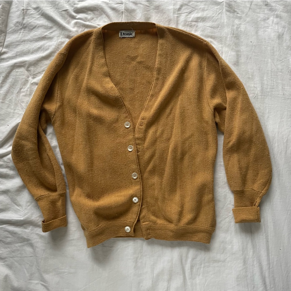 Men’s Small Golden Rod Cardigan